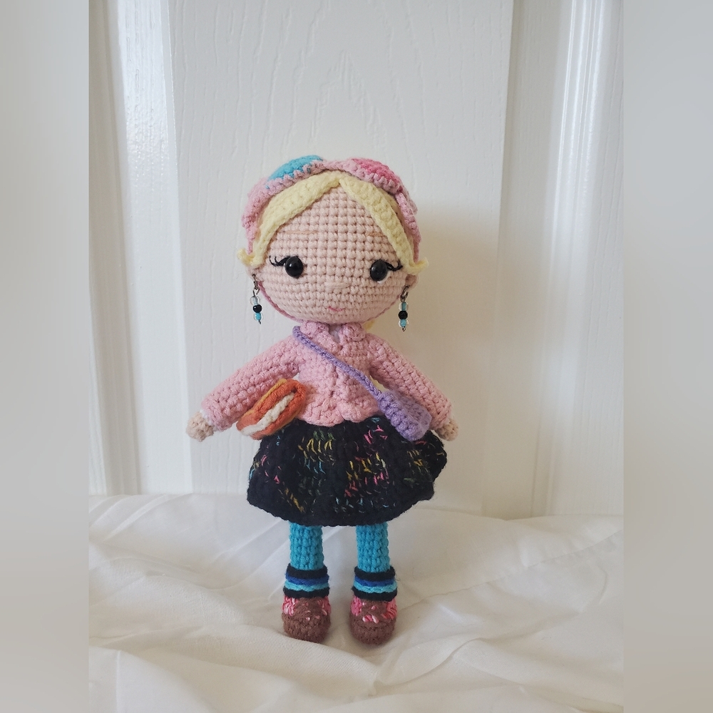 Amigurumi Luna Lovegood Harry Potter Crochet Knit Doll